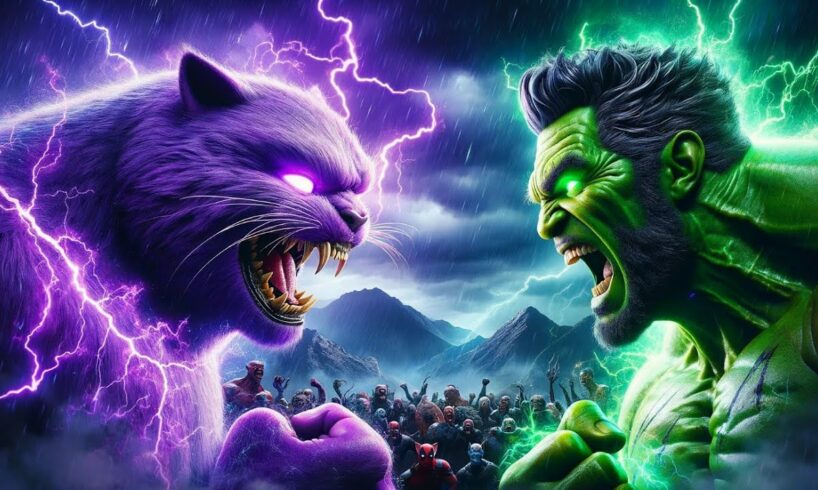 Cute Kitten vs Hulk - Funny Cat Video 🐈🐈 #cutecat #cutekitten #catzilla