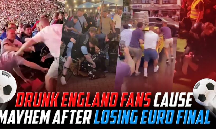 England Fans Brawl at Home and Abroad After Losing Euro 2024