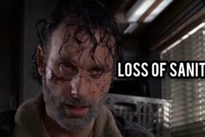 Events that changed Rick Grimes (seasons 1-8).