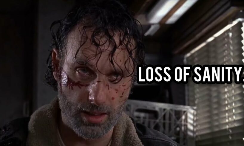 Events that changed Rick Grimes (seasons 1-8).