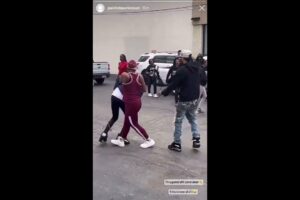 Hood Girl Street Fights