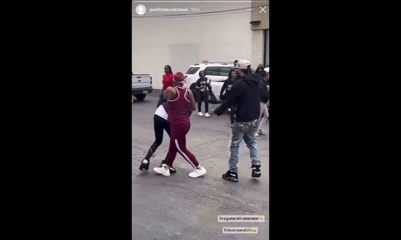 Hood Girl Street Fights