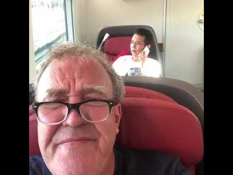 Jeremy Clarkson is on the train (Shut up! Shut up!)