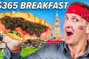 London’s $3 vs $365 British Breakfast!! Beans should be banned!!