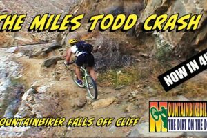 That video you have probably seen at least once.  Mountain Biker Falls Off Cliff - Remastered 4K