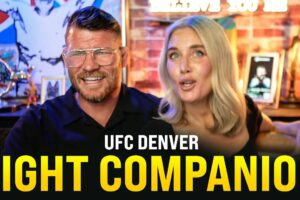 UFC DENVER FIGHT COMPANION with BISPING! (WATCH PARTY / REACTION)