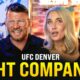 UFC DENVER FIGHT COMPANION with BISPING! (WATCH PARTY / REACTION)