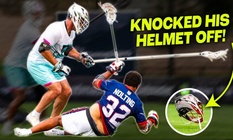 12 Minutes of Lacrosse Hits... And They Keep Getting BIGGER