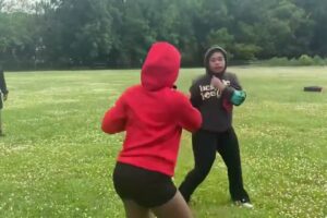 Hood Girl Fight