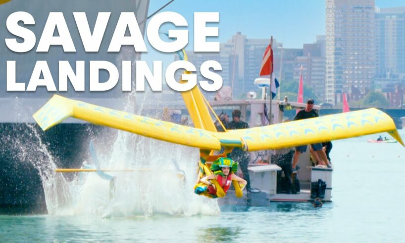 8 SAVAGE Landings At Red Bull Flugtag 😂