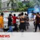 Anti-government protests turn deadly in Bangladesh | BBC News