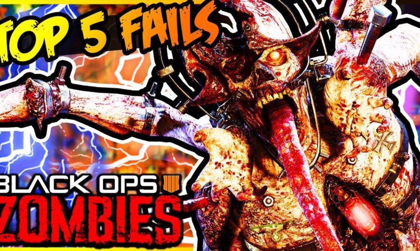 *BLACK OPS 4* TOP 5 FAILS OF THE WEEK (Top 5 Black Ops 4 Zombies & Blackout Fails Week 2)