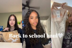 Back to school haul~1 hour TikTok compilation🤍🛍️