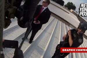 Bodycam footage shows officers on roof moments after Trump assassination attempt