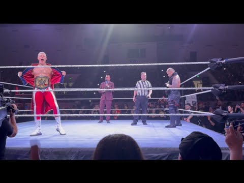 Cody Rhodes vs Solo Sikoa Street Fight - WWE Supershow 8/17/2024