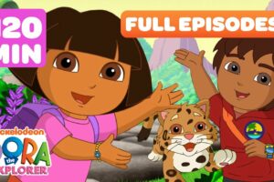 Dora FULL EPISODES Marathon! ➡️ | Animal Episodes w/ Diego - 2 Hours! | Dora the Explorer