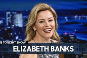 Elizabeth Banks Spent Mick Jagger's Birthday with Him; Talks Thriller Movie Skincare