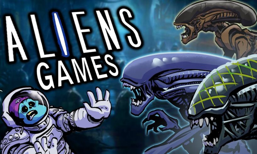 Every Aliens game I've EVER played! (MEGA COMPILATION)