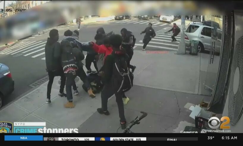 Gang Assault Caught On Camera