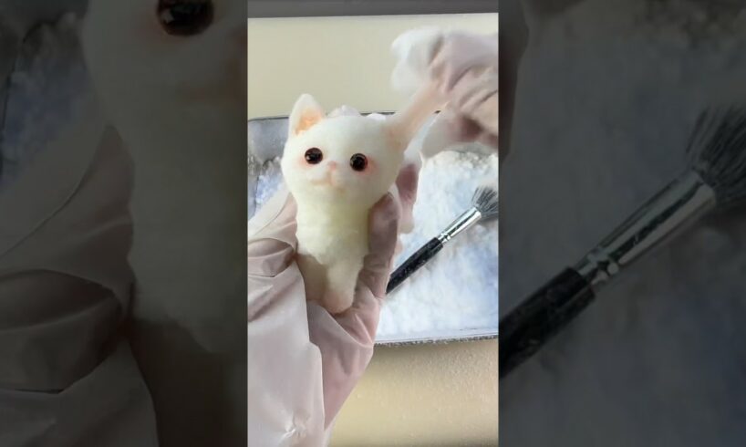 Handmade my Persian kitty #pets #cutesqueeze #handmade #cute #kitten #kitty #cat #squishy