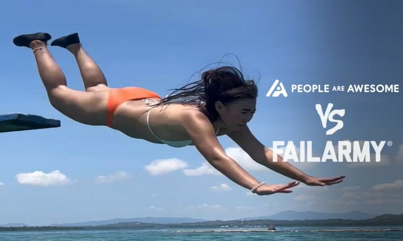 High Diving Showdown: Jaw-Dropping Wins & Hilarious Fails | People Are Awesome vs. FailArmy