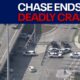 I-45 crash: Police chase ends in accident, killing pedestrian near West Road