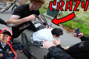 I GOT TACKLED *FIGHT* Melbourne rideout pt 2