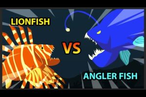 Lionfish vs Angler Fish | Underwater Fight Club [S1] | Animal Animation