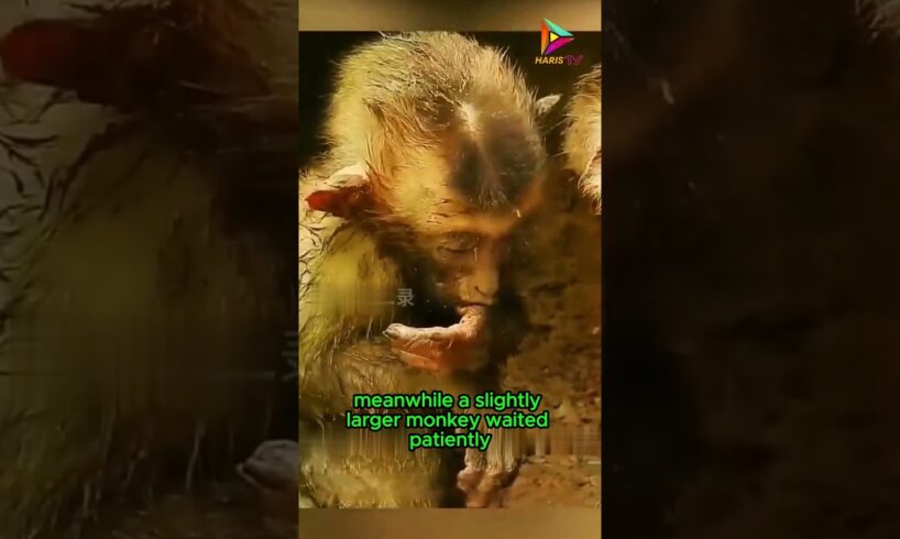 Man Rescues Two Abandoned Monkeys #animals #rescue #shortvideo #shorts