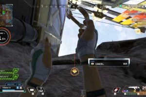 Near death experience captured on gopro in Apex Legends