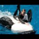 SeaWorld's Old Shamu "Believe" Show With Trainers in the Water!!!