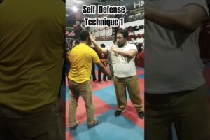 Self Defense Technique 1 #selfdefence #selfdefense #martialarts #bredanfou #karate #taekwondo #short