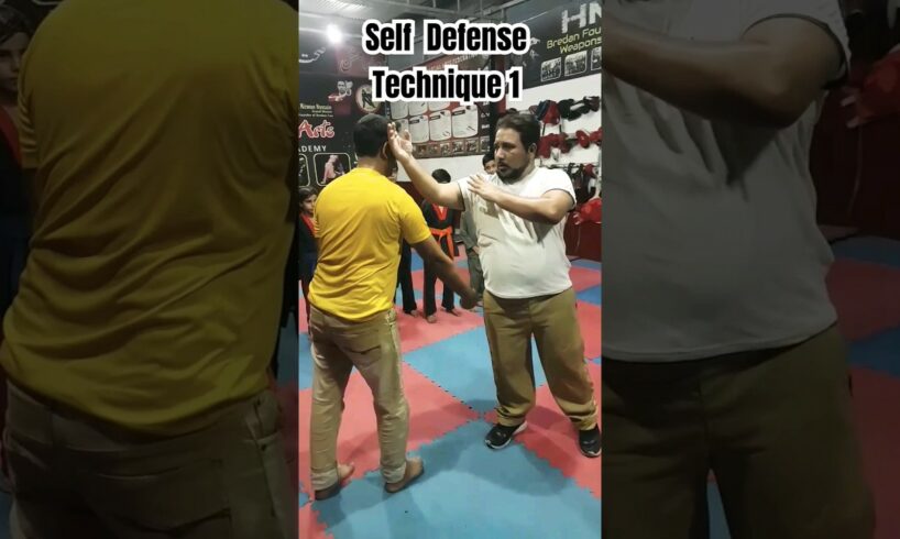 Self Defense Technique 1 #selfdefence #selfdefense #martialarts #bredanfou #karate #taekwondo #short