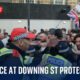 Southport stabbings: Downing Street protest turns violent