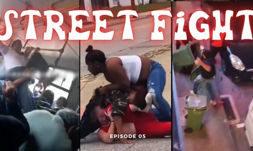 Top 10 Wild Street Fights | Epic Hood Battle Compilation 2024