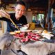 Unbelievable Japanese Food!! 🏔️ STONE BBQ in Mountains Japan!!