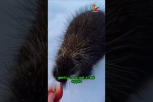 Unexpected Friendship, Hedgehog and Kindhearted Woman #animals #rescue #kindness #shortvideo #shorts