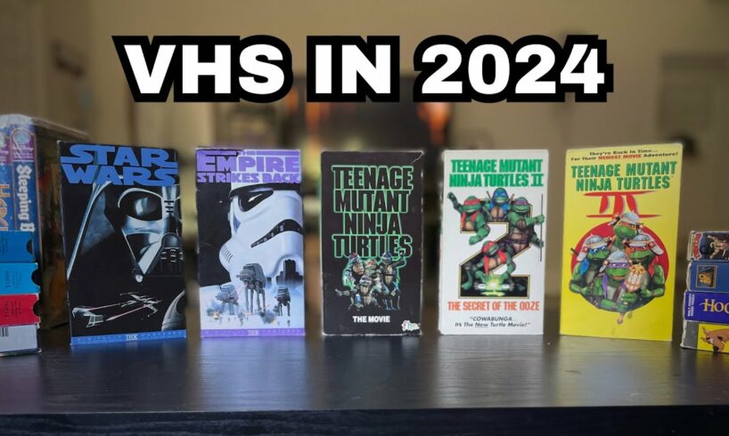 VHS TAPES ARE AWESOME!!! Using VHS in 2024!!