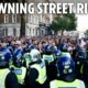 Violent mob fights with cops at Downing Street 24 hours after Southport riots