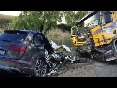 INSANE CAR CRASHES COMPILATION - IDIOT IN CAR/TRUCK 2024 - DASHCAM FAILS/ NEAR MISS