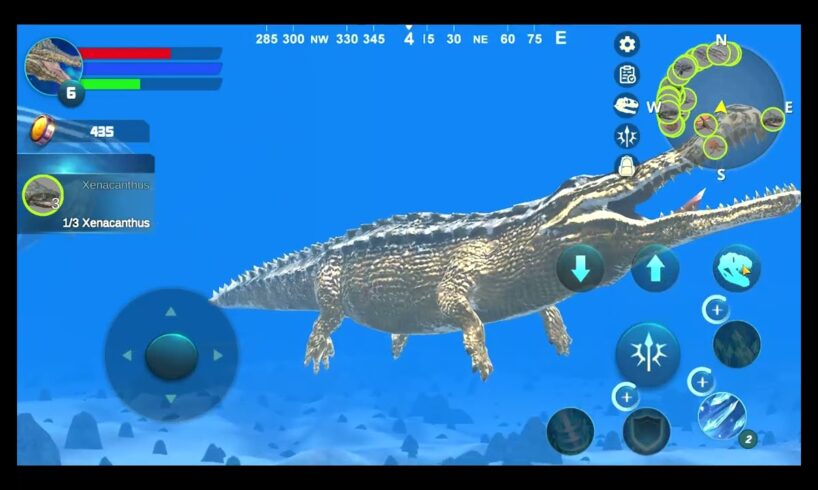 Fierce Prehistoric Animal Fights in Sarcosuchus Simulator Game - Part 4