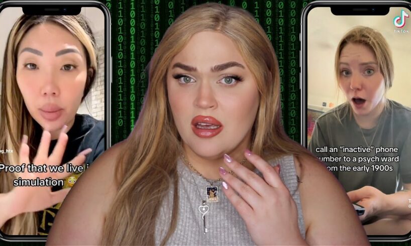 23 Glitch in the Matrix TikToks that Prove We MIGHT Live in a Simulation... Scary Side of TikTok