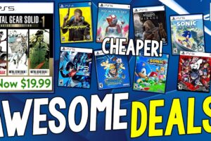 Absolutely AWESOME New PS5/PS4 Game Deals - Great PlayStation Games CHEAPER!