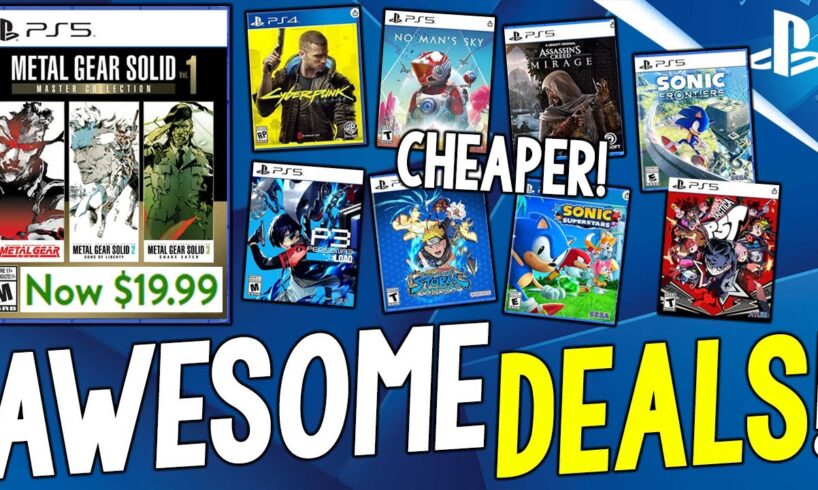 Absolutely AWESOME New PS5/PS4 Game Deals - Great PlayStation Games CHEAPER!