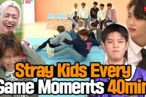 Baby Stray Kids Plays Active Games So Hard 🔥  Every Game Moments Compilation💖Knowing Bros+Idolroom