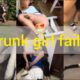 Best girl fails of the Week | funny drunk girl fails compilation | Drunk Girl