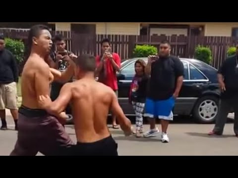 Boxers in street fights