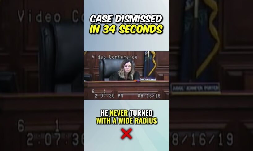 Case DISMISSED in 34 SECONDS!