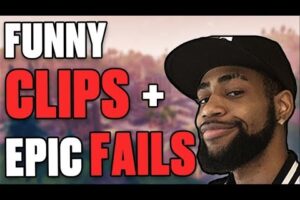 DAEQUAN FUNNY MOMENTS & EPIC FAILS | HIGH KILL BLITZ SOLO GAME - (Fortnite Battle Royale)