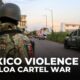 Dozens killed in Mexico as rivals fight for control of Sinaloa cartel